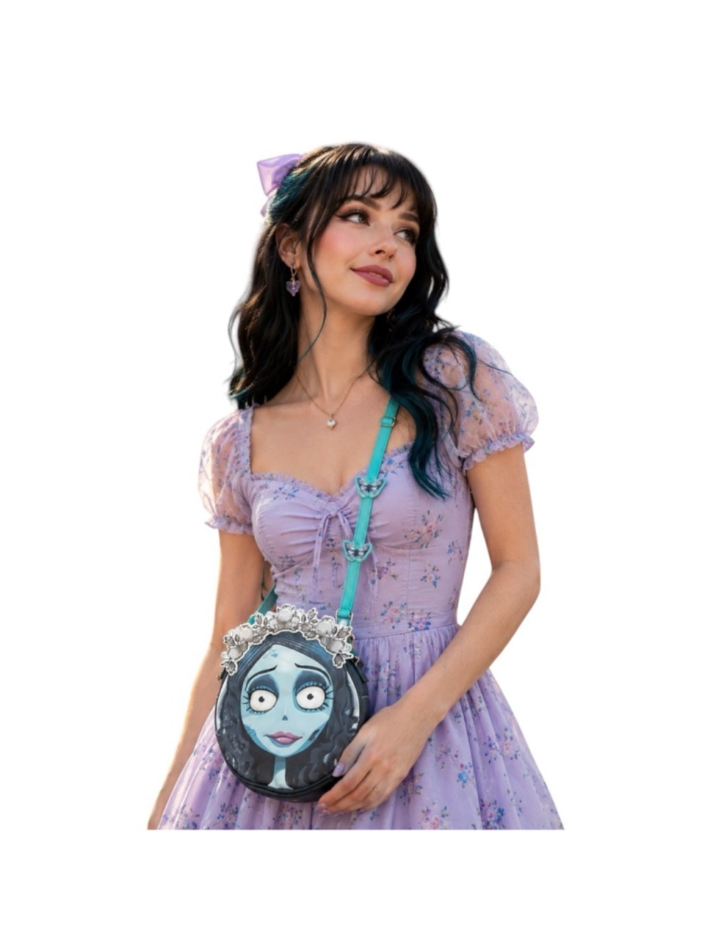 Loungefly Corpse Bride Emily Crossbody Bag Disney Tim Burton